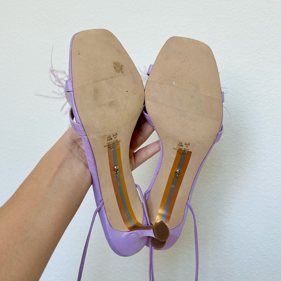 Sam Edelman Pammie Ankle Wrap Dress Sandal in Orchid Blossom - Picture 8 of 10